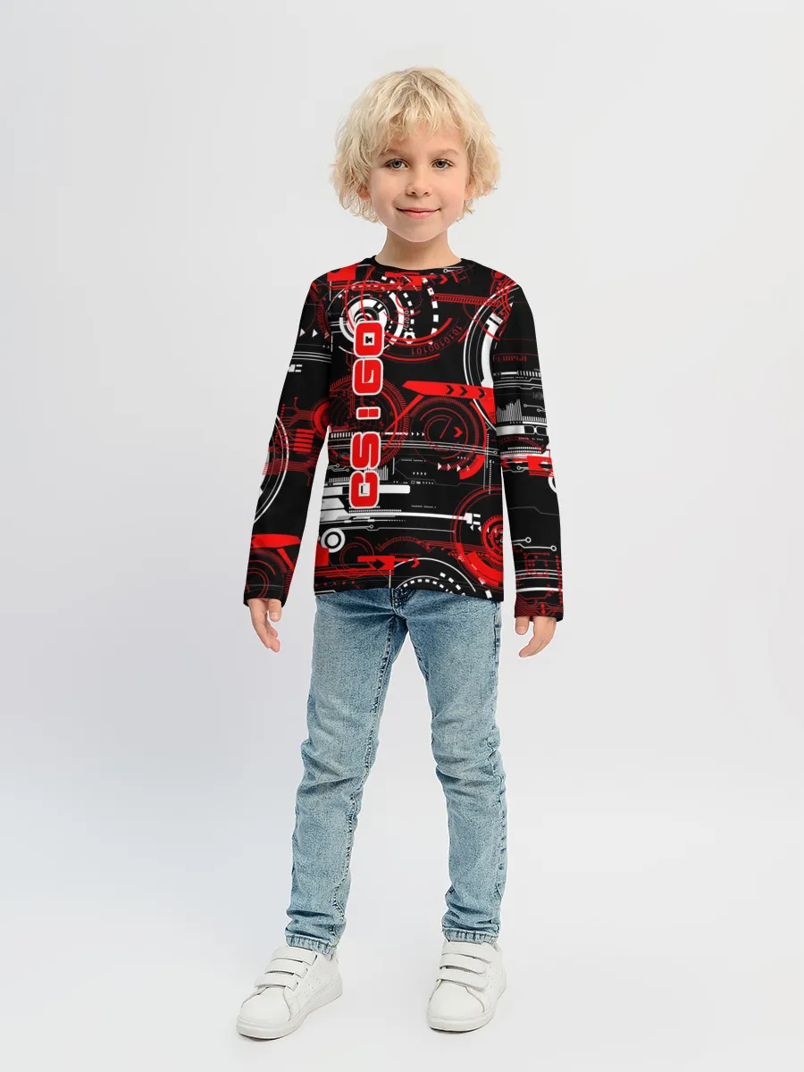 Детский лонгслив / CS:GO