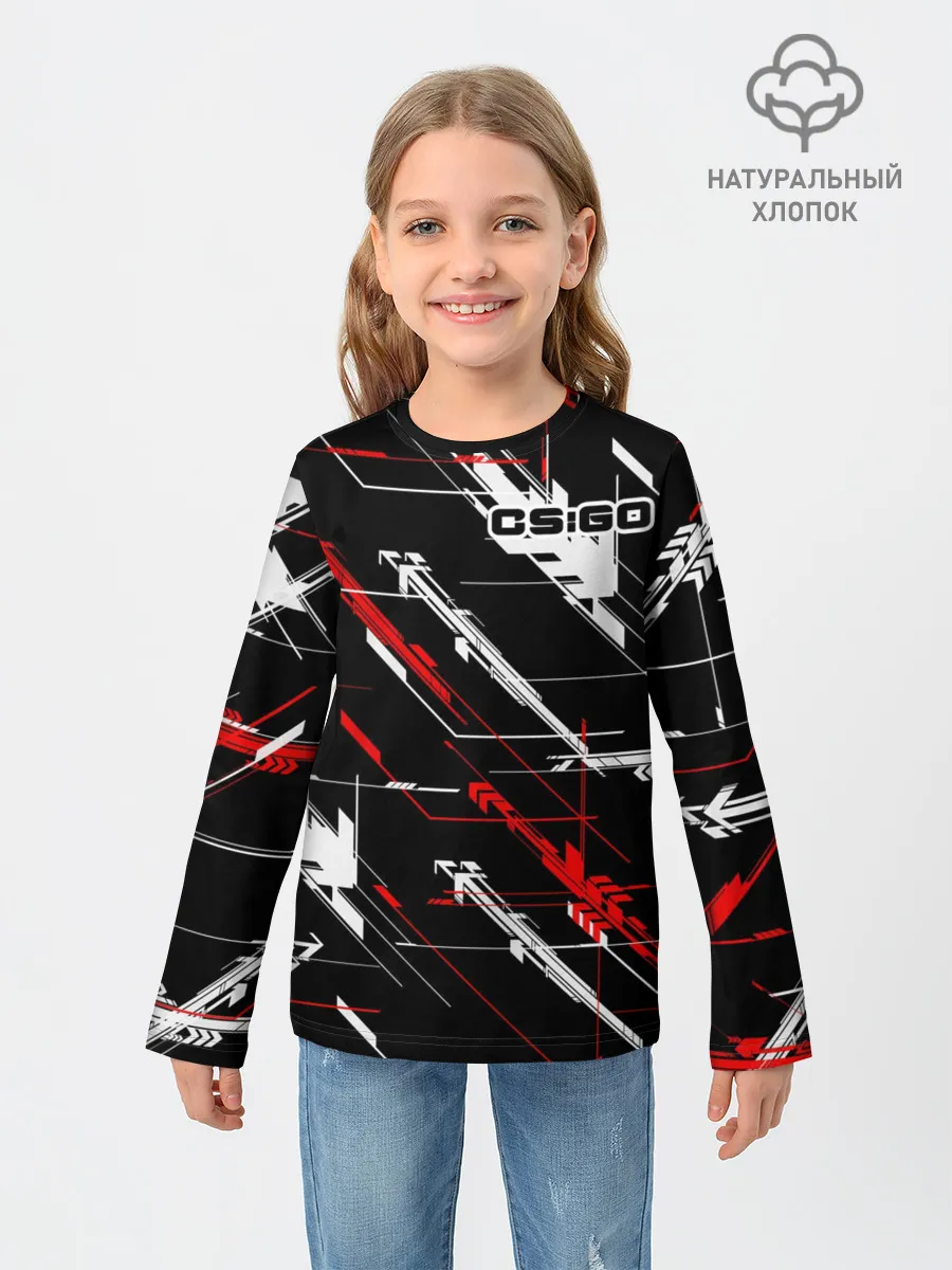Детский лонгслив / CS:GO