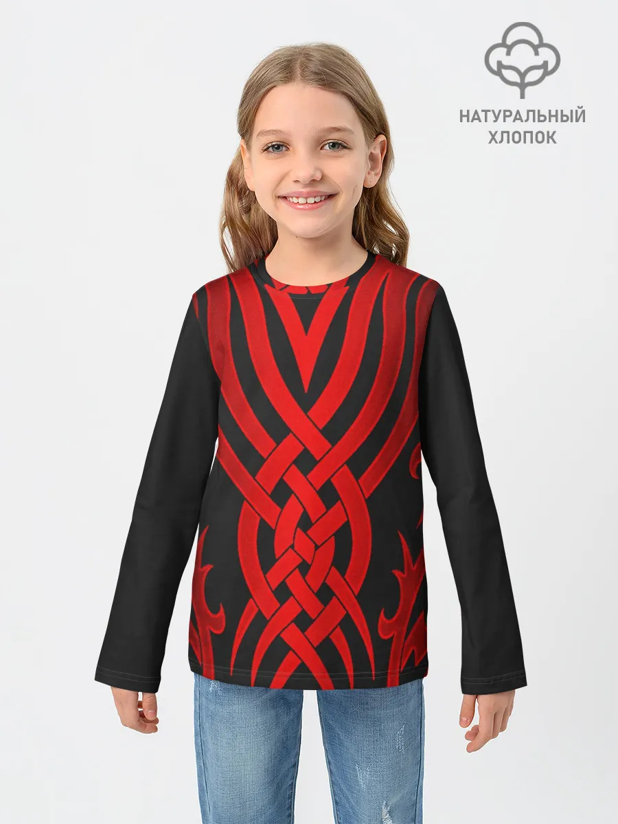 Детский лонгслив / Ornament II