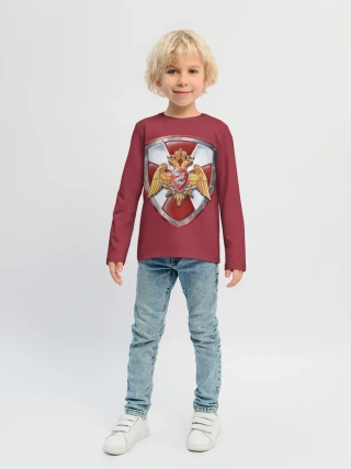 Детский лонгслив / Росгвардия