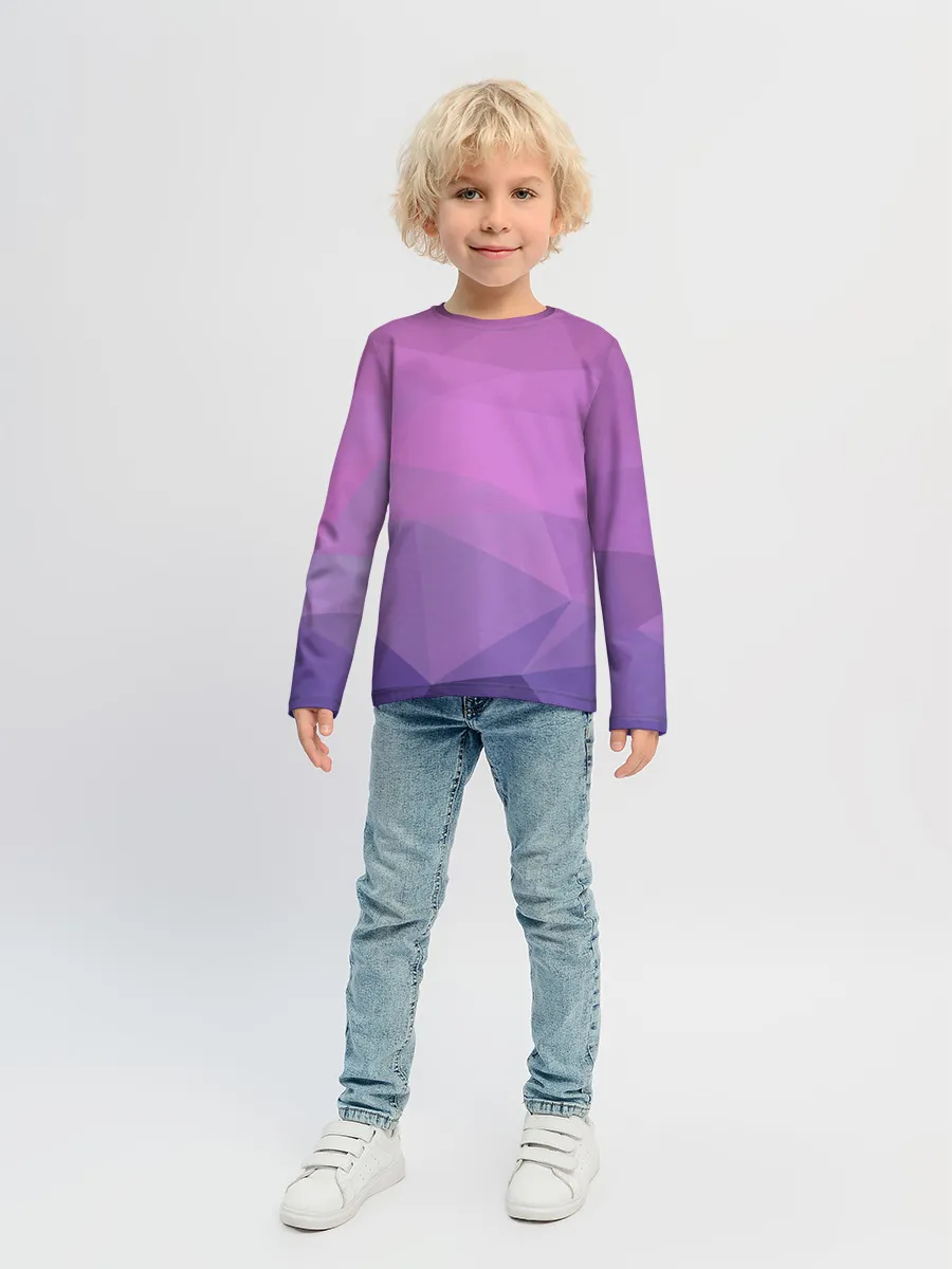 Детский лонгслив / Абстракция