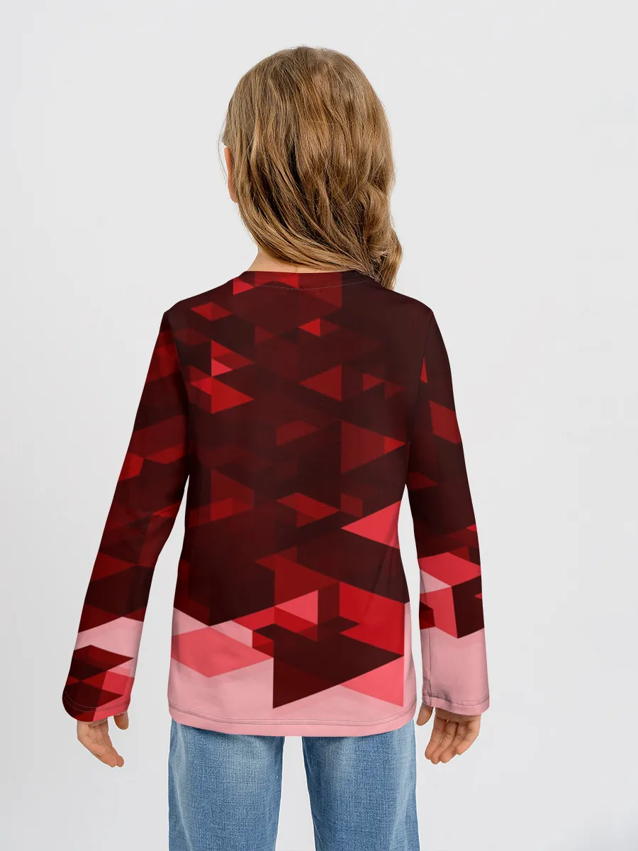 Детский лонгслив / Manchester United Abstract