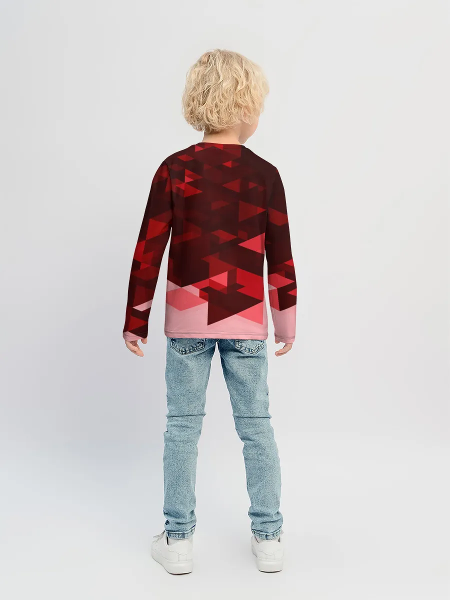 Детский лонгслив / Manchester United Abstract