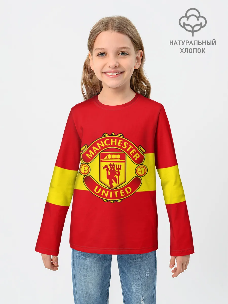 Детский лонгслив / Манчестер Юнайтед ФК