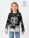 Детский лонгслив / Toyota sport geometry