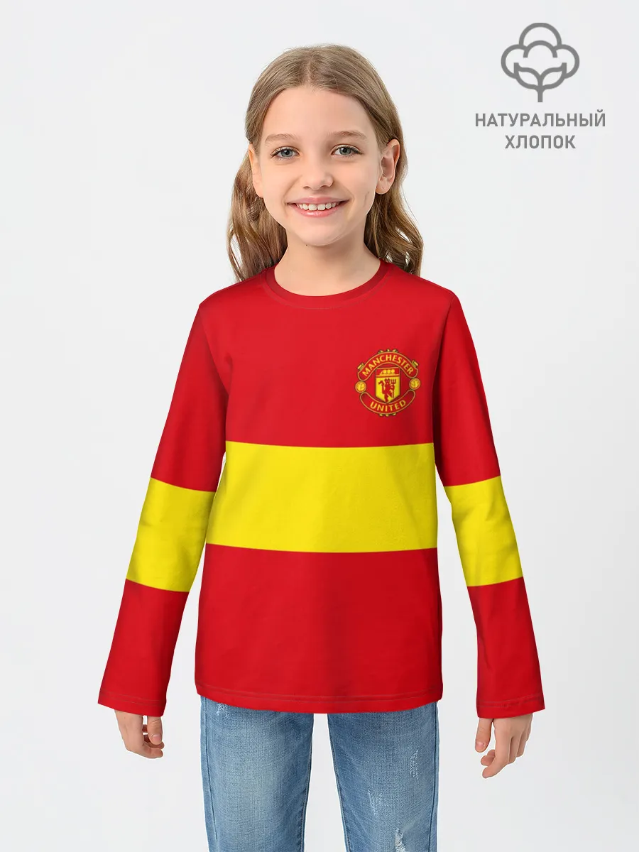 Детский лонгслив / Manchester United