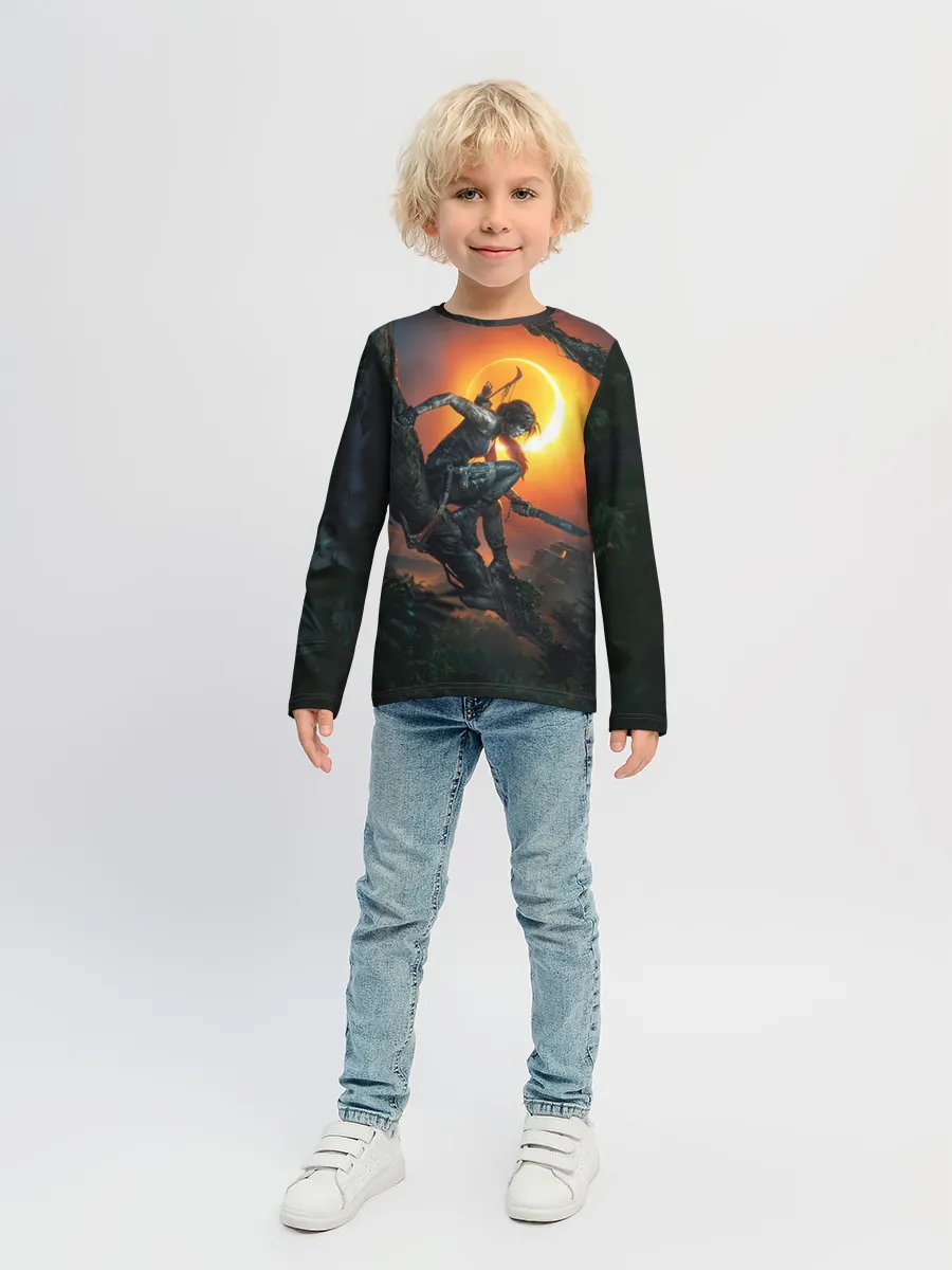 Детский лонгслив / Shadow of the Tomb Raider