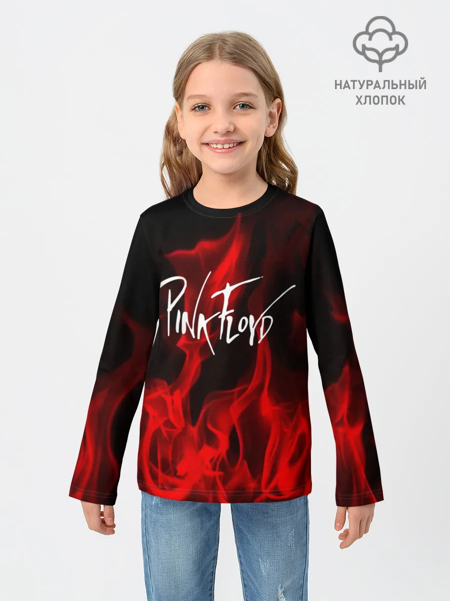 Детский лонгслив / Pink Floyd