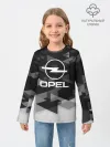 Детский лонгслив / Opel sport geometry