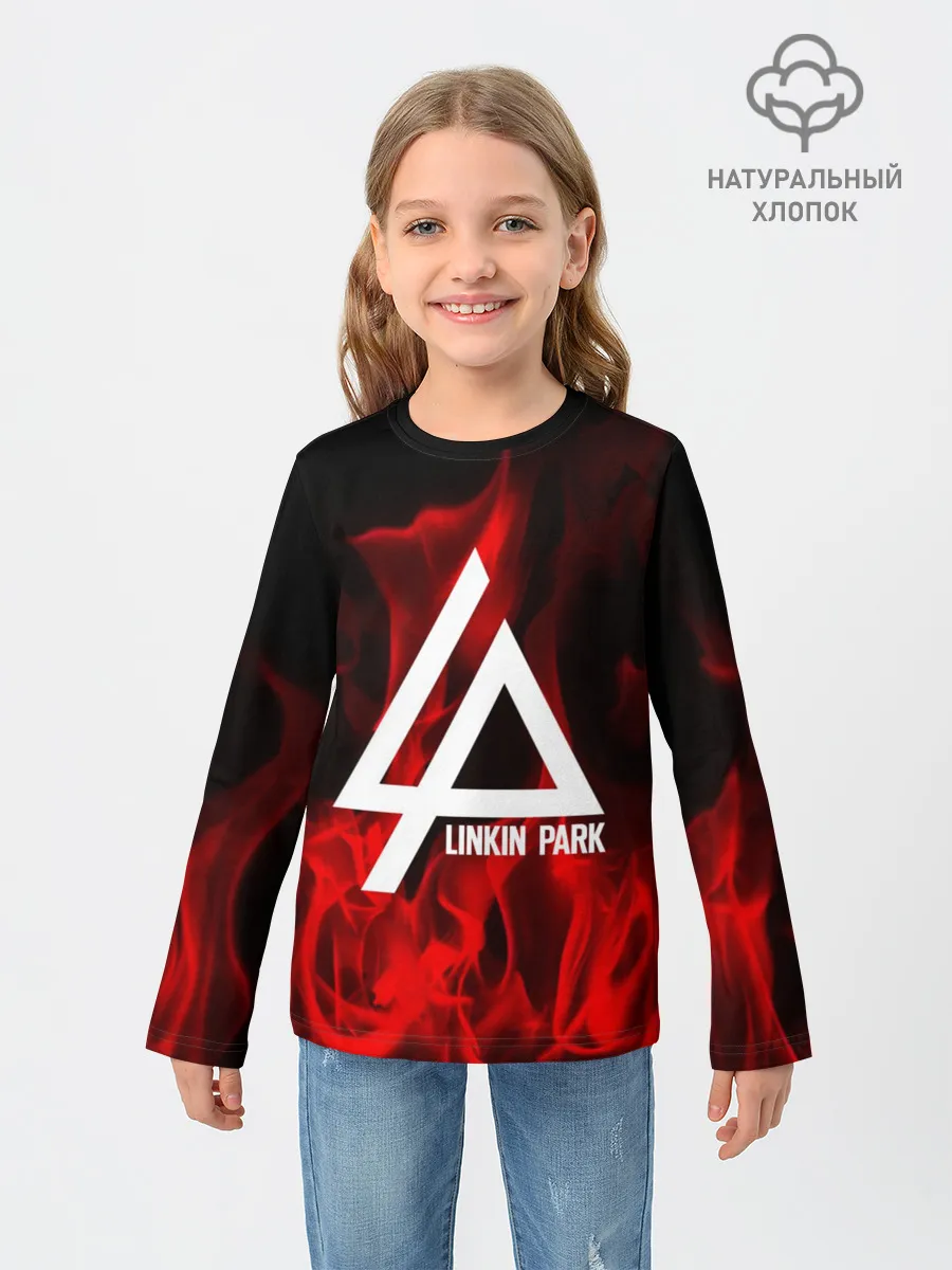 Детский лонгслив / Linkin park
