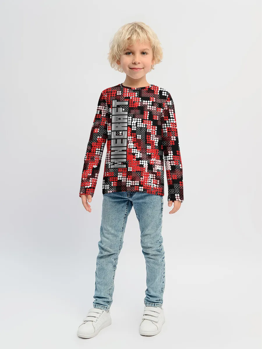 Детский лонгслив / Майнкрафт