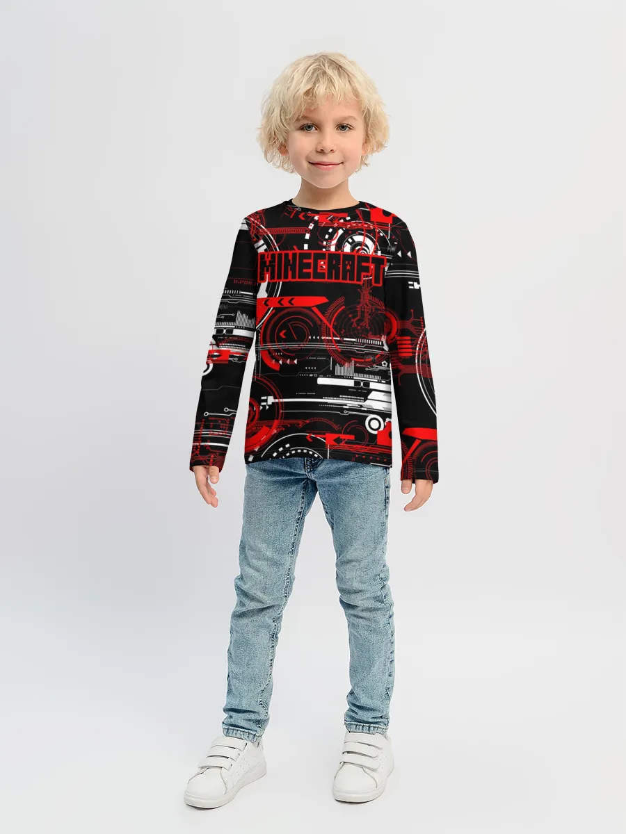 Детский лонгслив / Minecraft