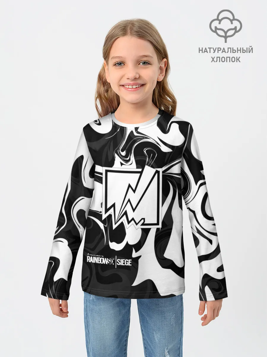 Детский лонгслив / Rainbow six Siege