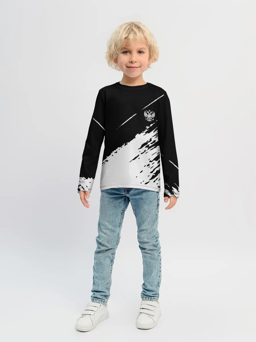 Детский лонгслив / Russia sport