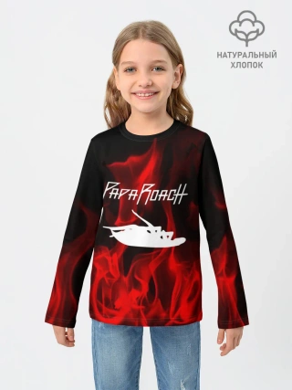 Детский лонгслив / Papa Roach