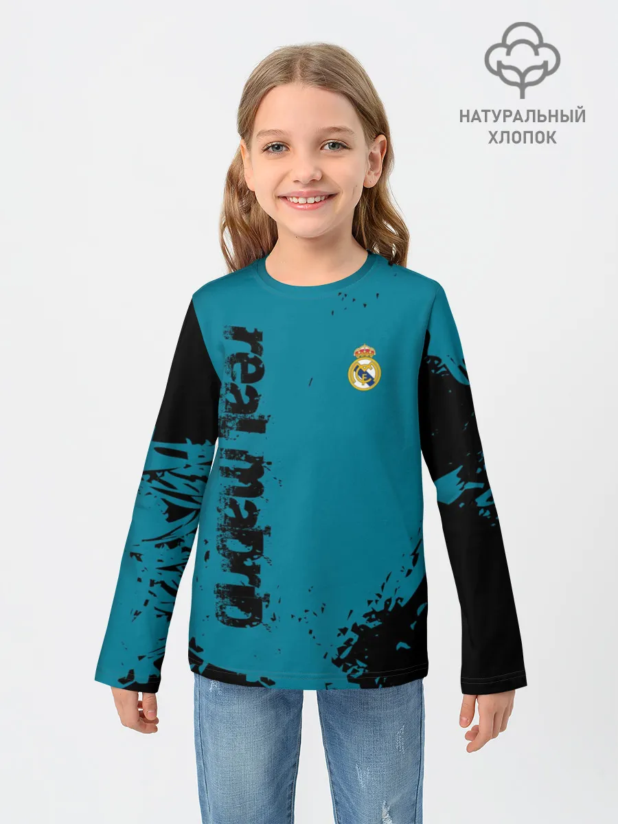 Детский лонгслив / REAL MADRID