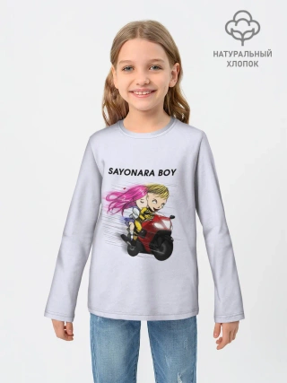 Детский лонгслив / Sayonara boy
