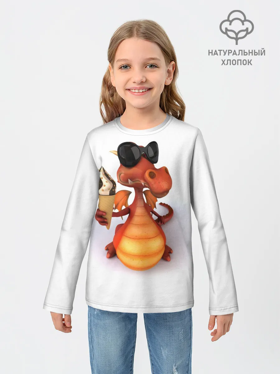 Детский лонгслив / ДОБРЫЙ ДРАКОН | GOOD DRAGON