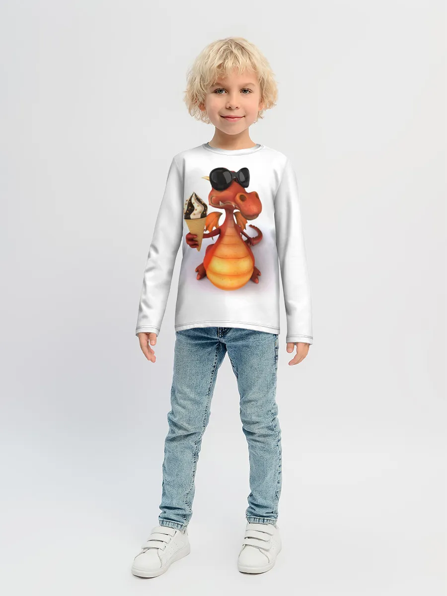 Детский лонгслив / ДОБРЫЙ ДРАКОН | GOOD DRAGON