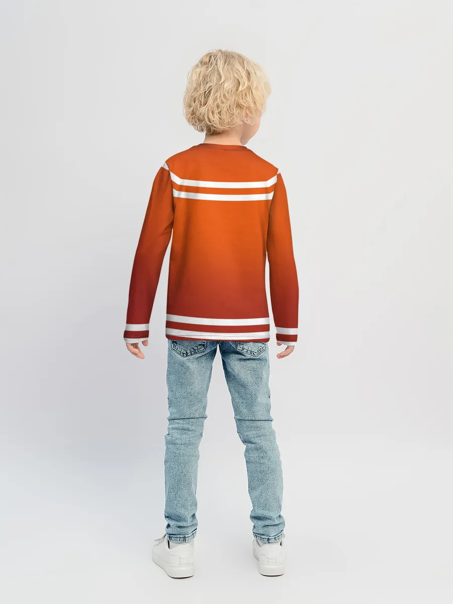 Детский лонгслив / Пожарная форма