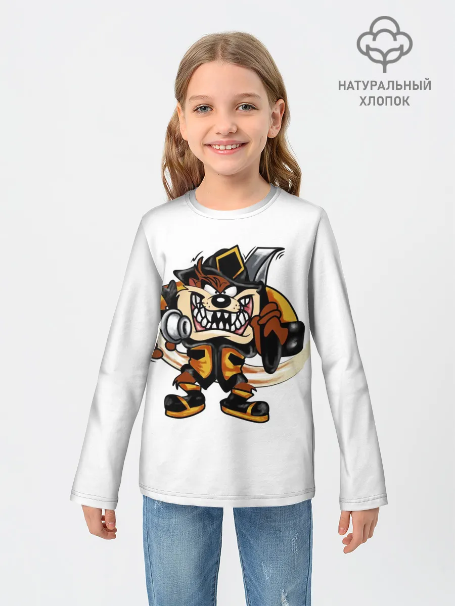 Детский лонгслив / Пожарный демон