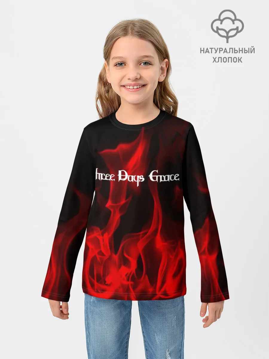 Детский лонгслив / Three Days Grace