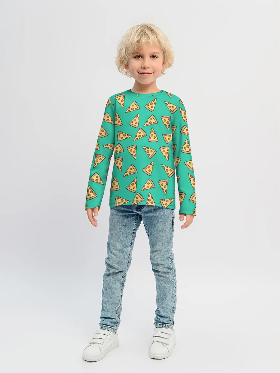 Детский лонгслив / Pizza