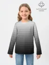 Детский лонгслив / Серые полосы