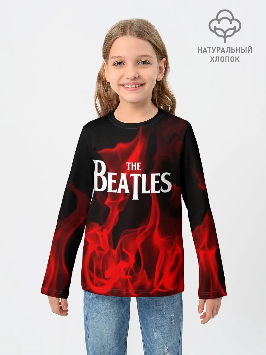 Детский лонгслив / The Beatles