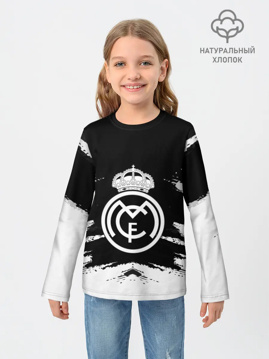 Детский лонгслив / REAL MADRID