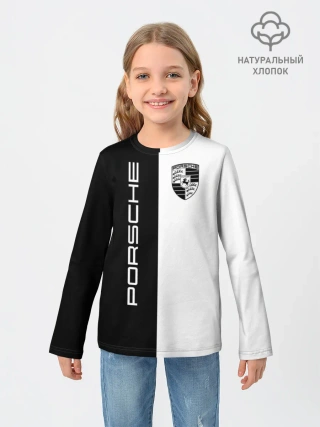 Детский лонгслив / Porsche