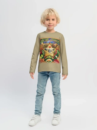 Детский лонгслив / Звезда дачника