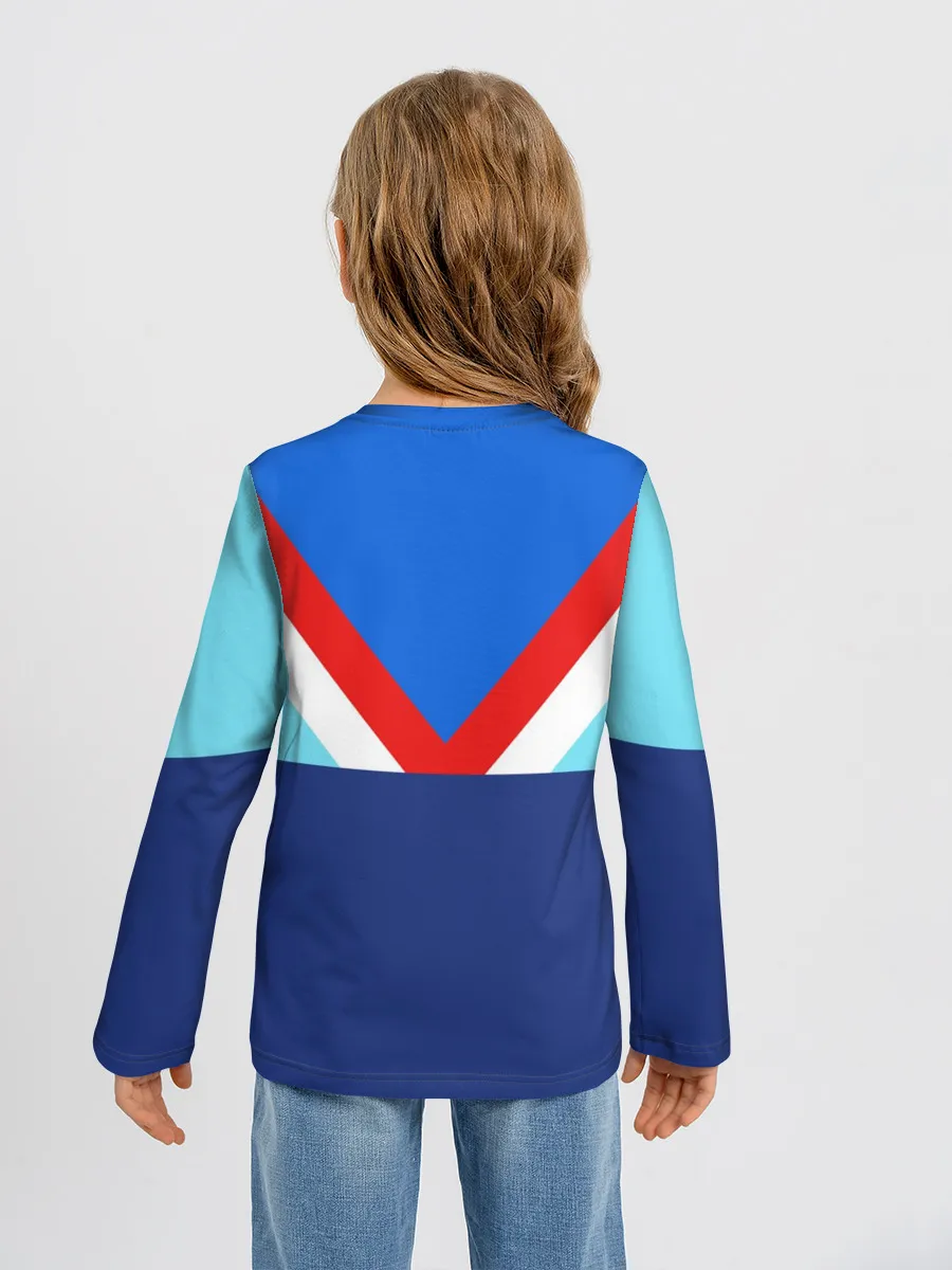 Детский лонгслив / Стиль 90 х