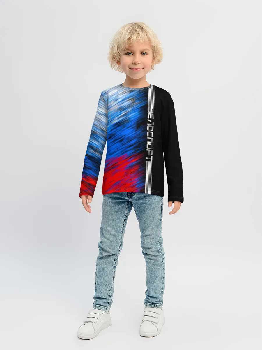 Детский лонгслив / Велоспорт