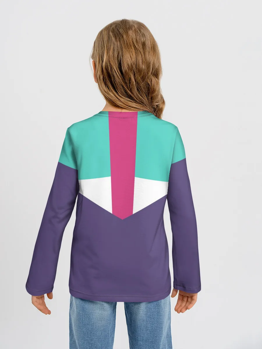 Детский лонгслив / Стиль 90 х