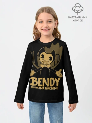 Детский лонгслив / Bendy and the ink machine