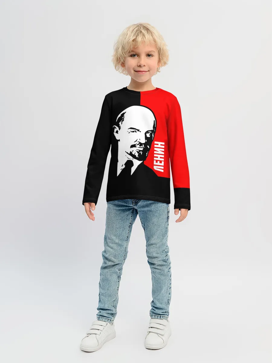 Детский лонгслив / Ленин