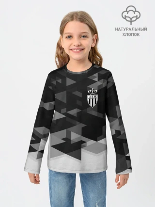 Детский лонгслив / Monaco Geometry Sport