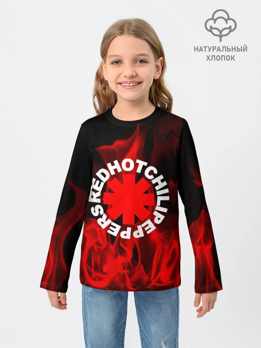 Детский лонгслив / Red Hot Chili Peppers