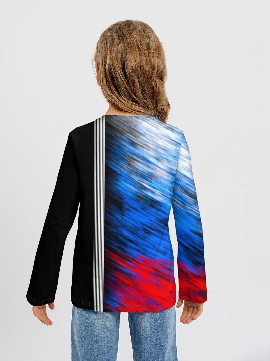 Детский лонгслив / Хоккей