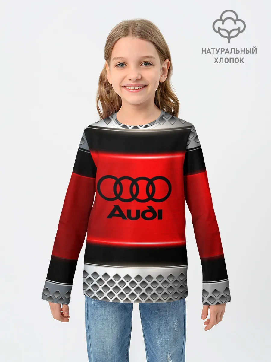 Детский лонгслив / AUDI