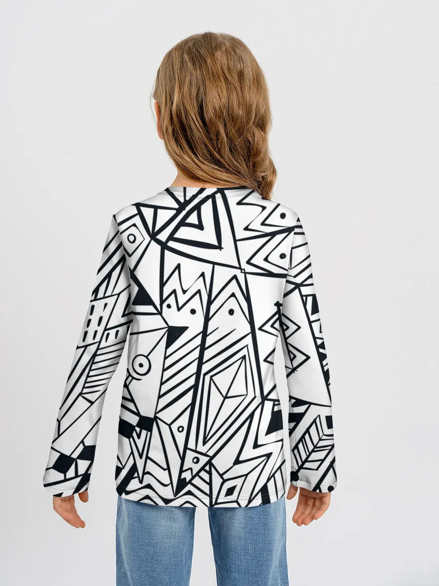 Детский лонгслив / Boho Style 2