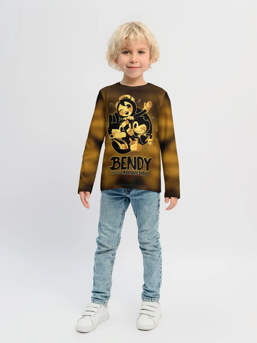 Детский лонгслив / Bendy and the ink machine