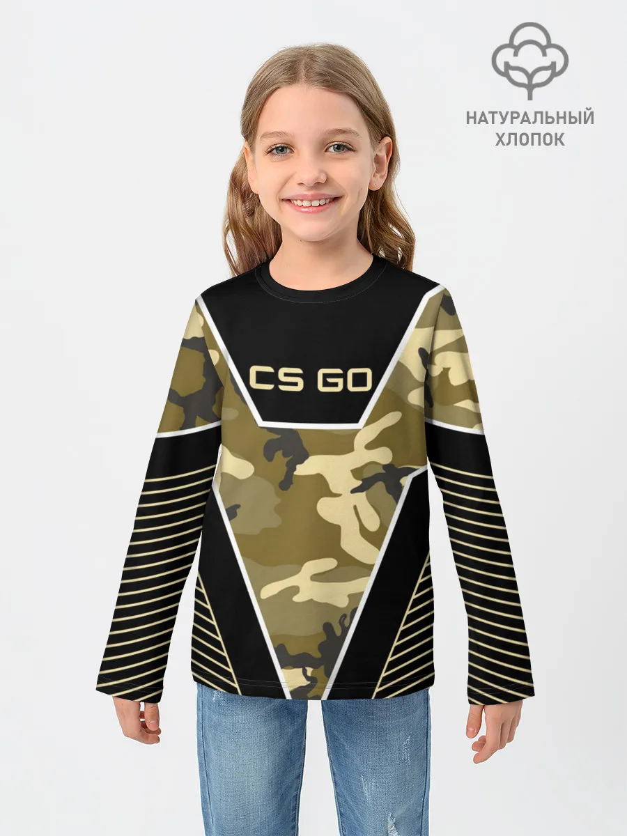 Детский лонгслив / CS:GO
