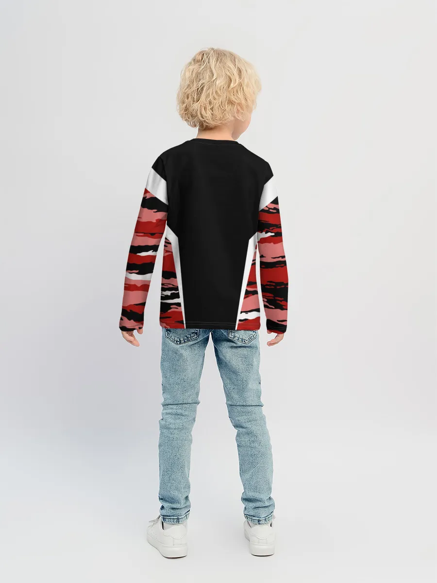 Детский лонгслив / Камуфляж СССР