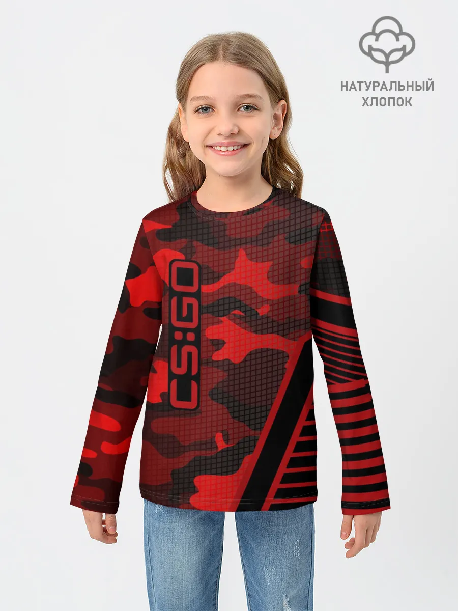 Детский лонгслив / CS:GO