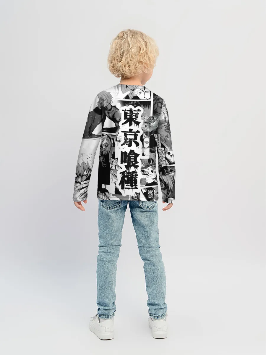 Детский лонгслив / Токийский гуль манга