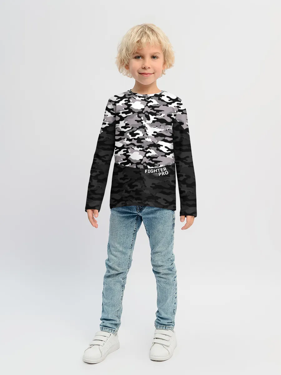 Детский лонгслив / Fighter PRO