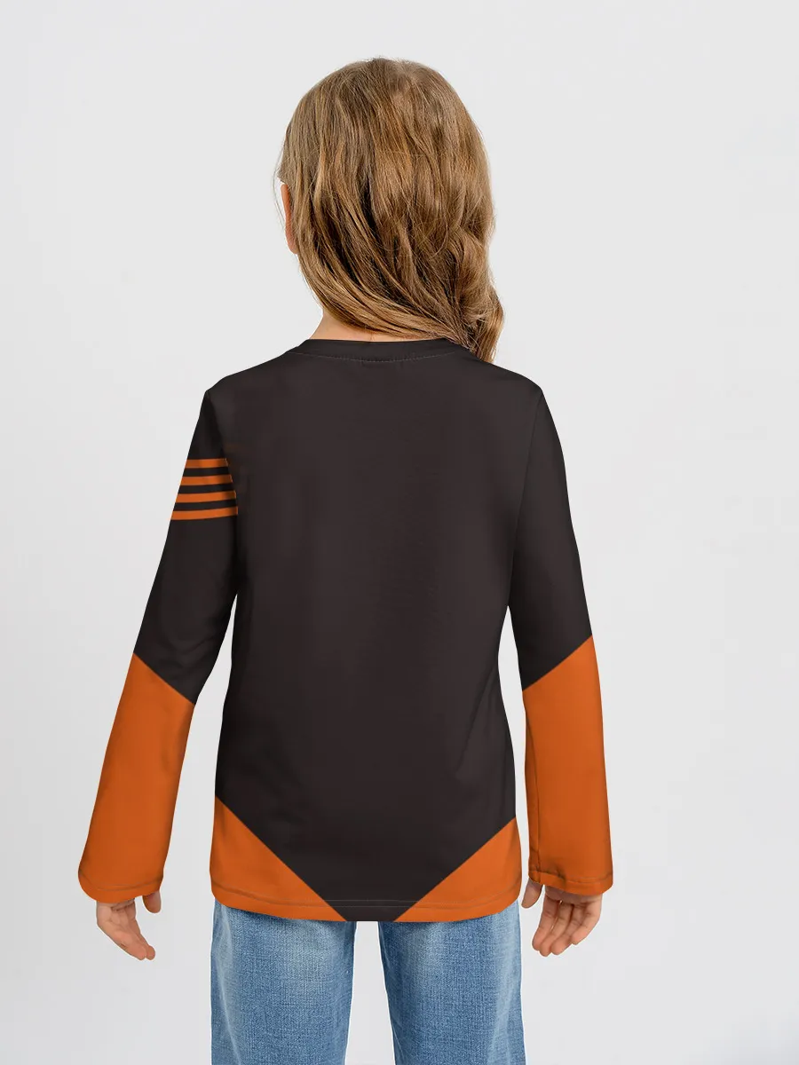 Детский лонгслив / Баскетбол