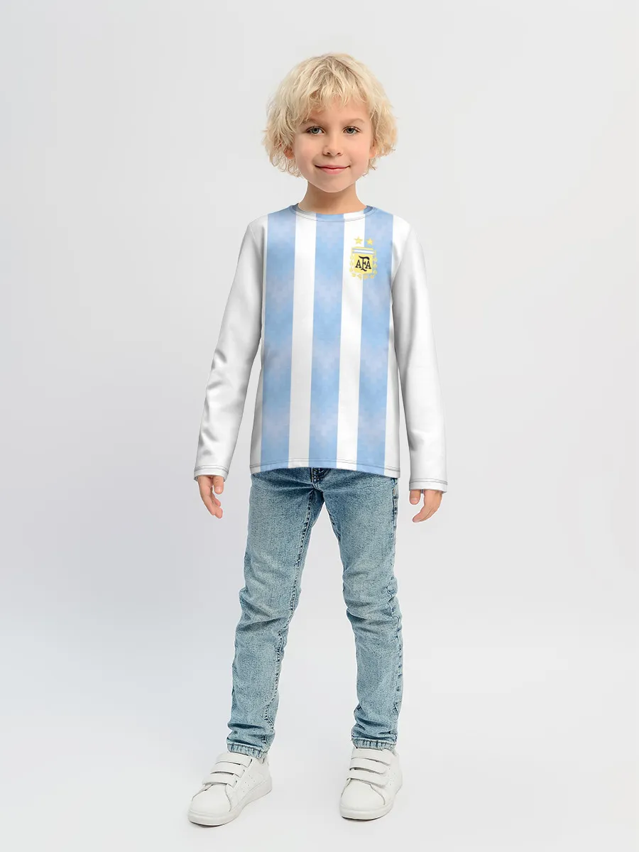 Детский лонгслив / Сборная Аргентины